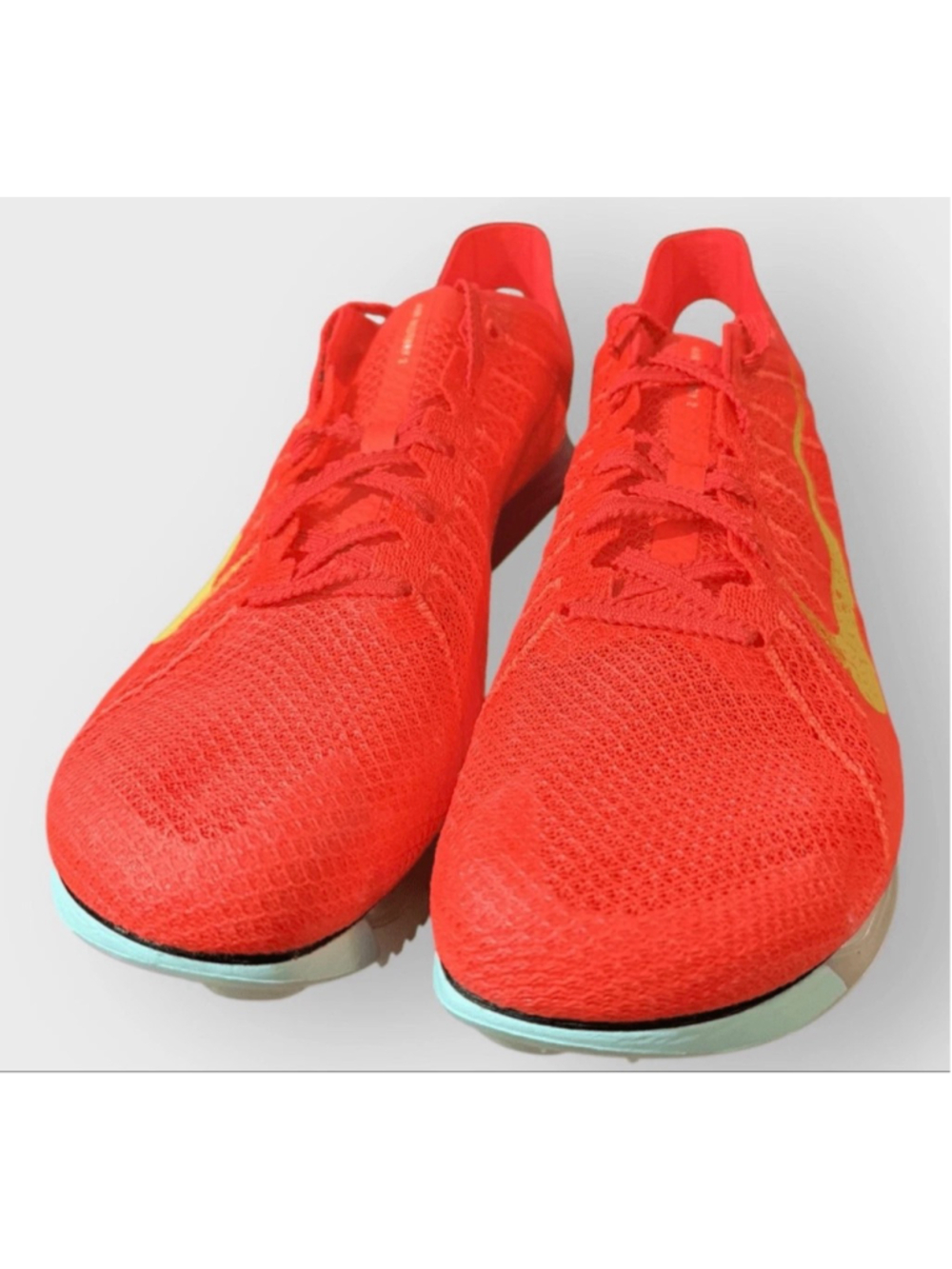 Nike Air Zoom Victory 2 Crimson Coral Track Spikes FD8411-600 Mens 7 Womens 8.5 - Picture 5 of 8